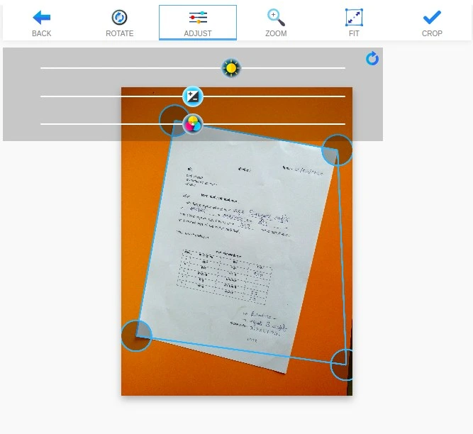 OnlineCamScanner  Escáner de fotos de documentos en línea, convertir a  pdf, editar, rotar, voltear, recortar, eliminar fondo